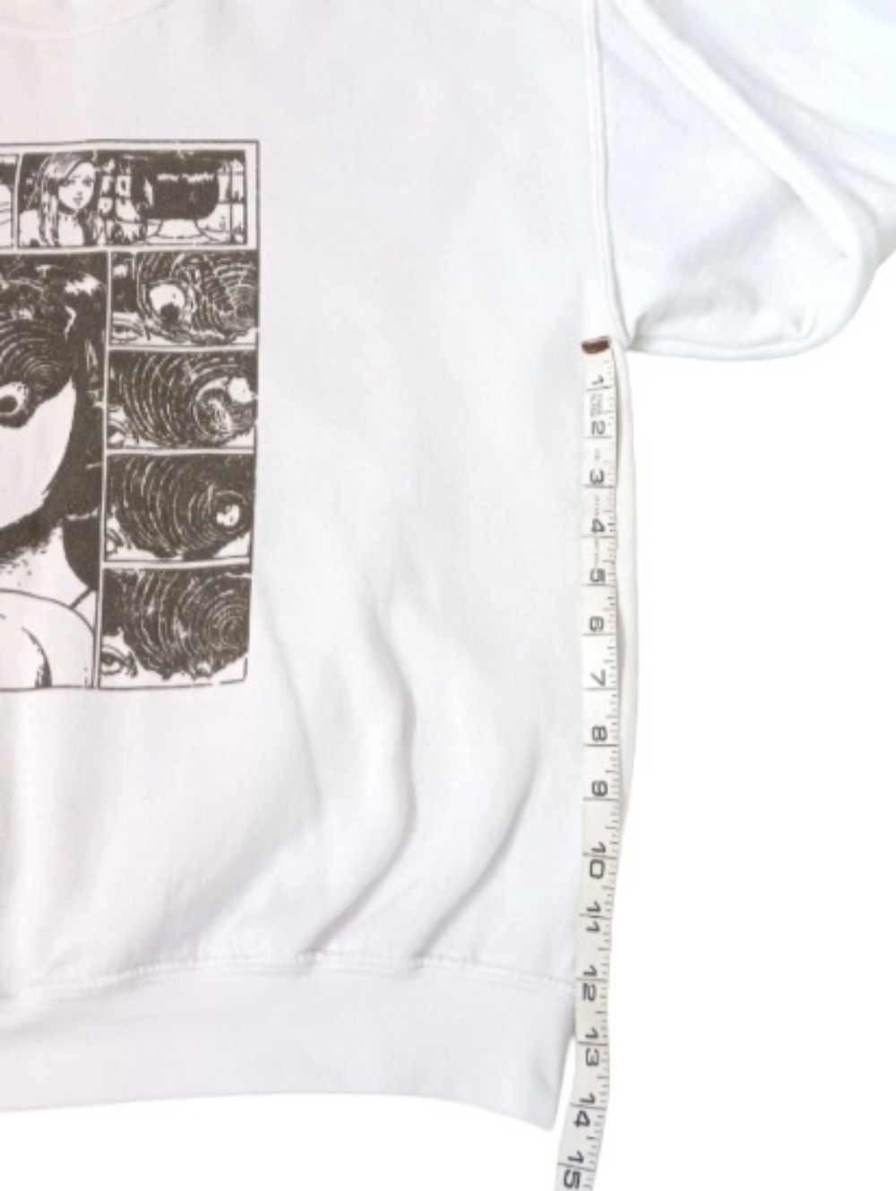 RIVEBELLA Manga Series Uzuma Junji Sweatshirt | EUC | Gildan Pullover - Picture 5 of 9